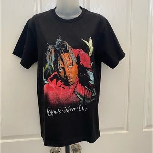 JUICE WORLD “Legends Never Die” Black Tshirt S